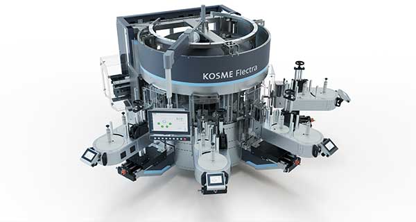 Entwicklung einer modularen Etikettiermaschine mit KOSME Italien & KRONES AG